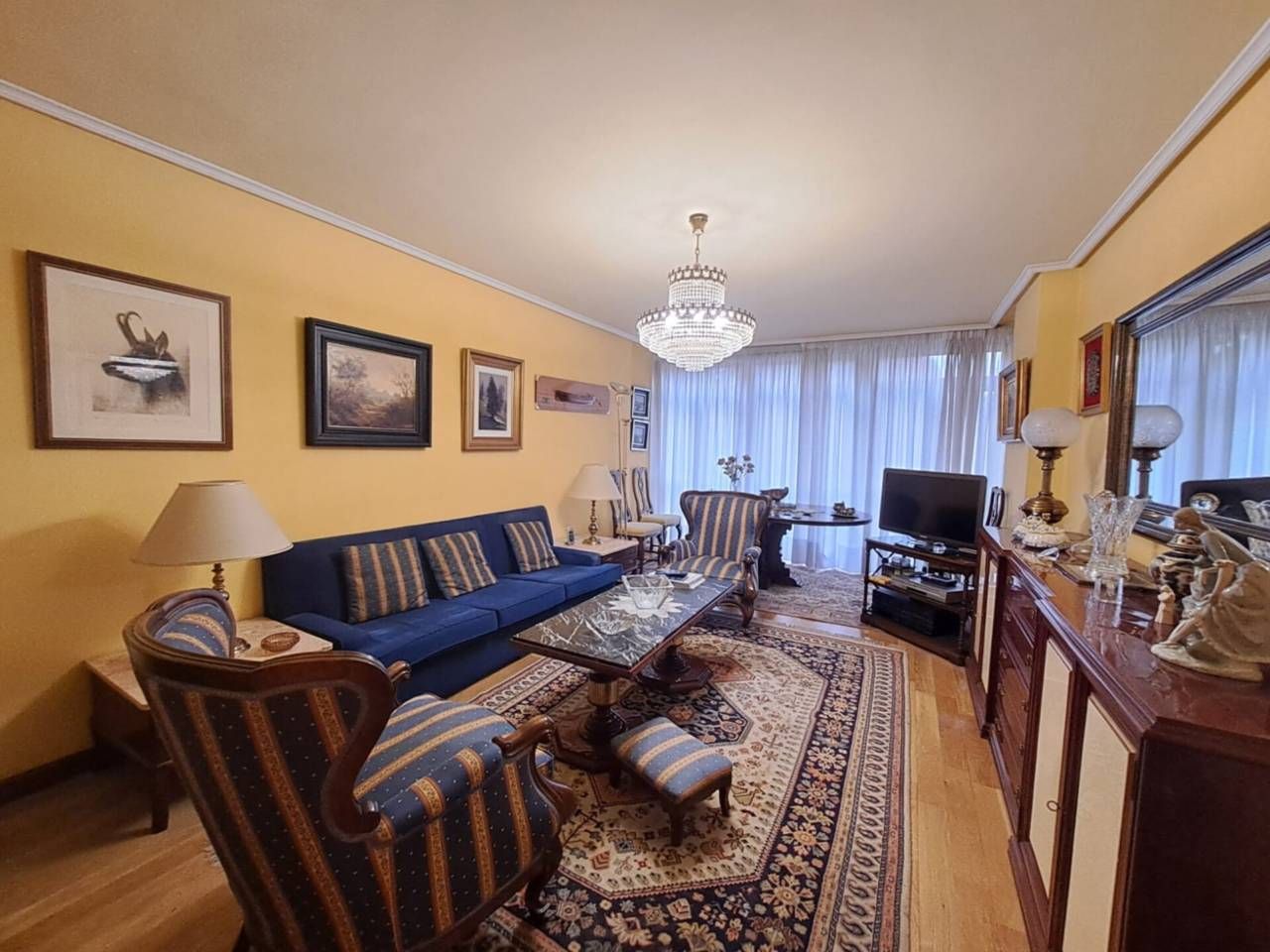 Living room of Flat for sale in Burgos Capital  with Heating and Terrace