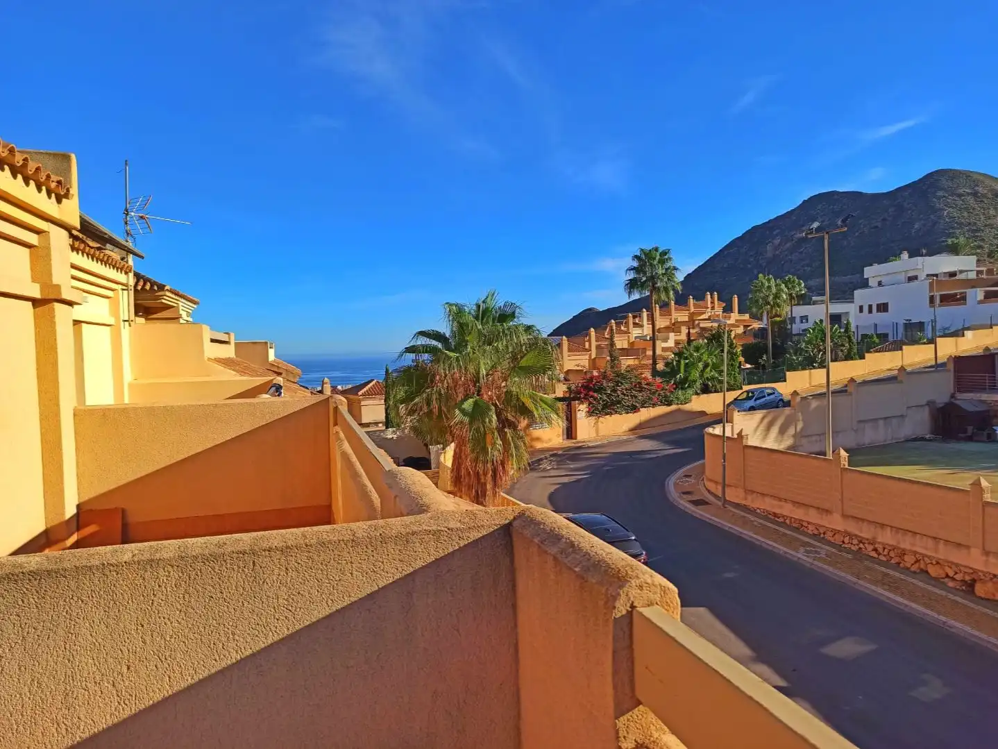 Vista exterior de Casa adosada en venta en La Envía