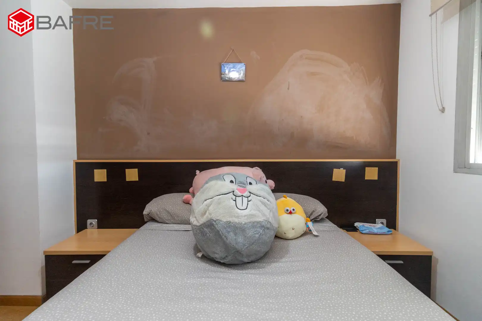 Bedroom of Flat for sale in Madrid  with Heating, Private garden and Storage room