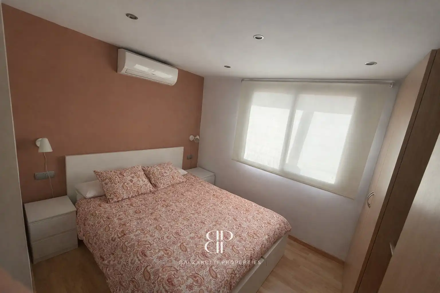 Bedroom of Flat for sale in Alella  with Heating, Terrace and Furnished