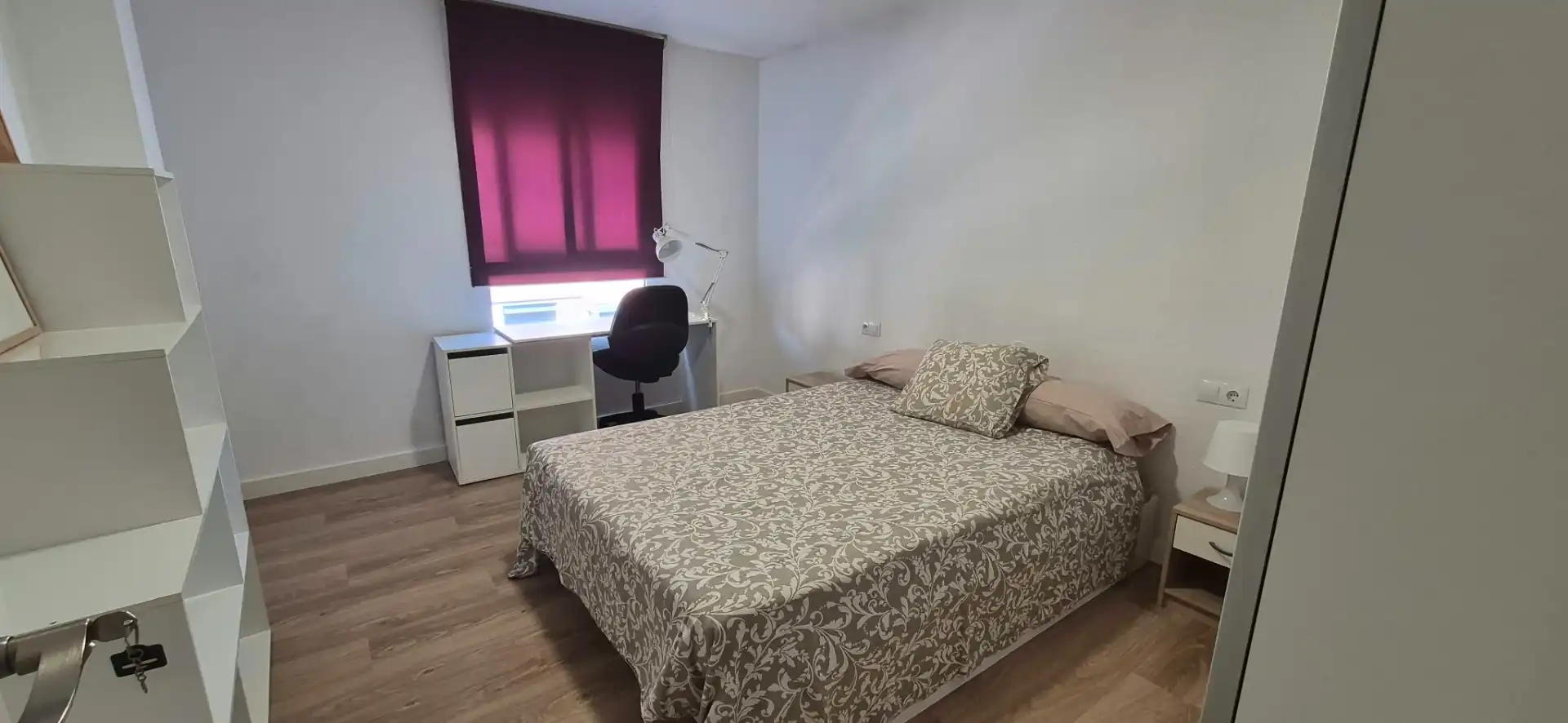 Bedroom of Flat for rent in Moncada  with Parquet flooring, Furnished and Oven