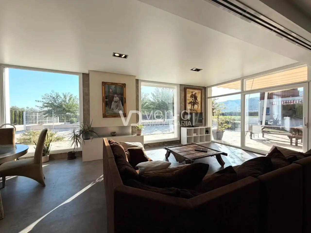 Sala de estar de Casa o chalet de alquiler en Enguera con Aire acondicionado, Calefacción y Jardín privado