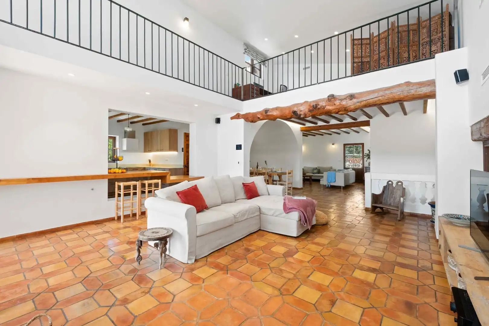 Living room of Houses for sale in L'Alfàs del Pi  with Air Conditioner, Heating and Private garden