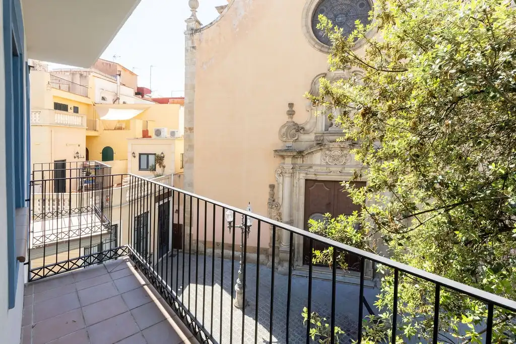 Terrasse von Wohnung zum Verkauf in Arenys de Mar mit Klimaanlage, Terrasse und Abstellraum
