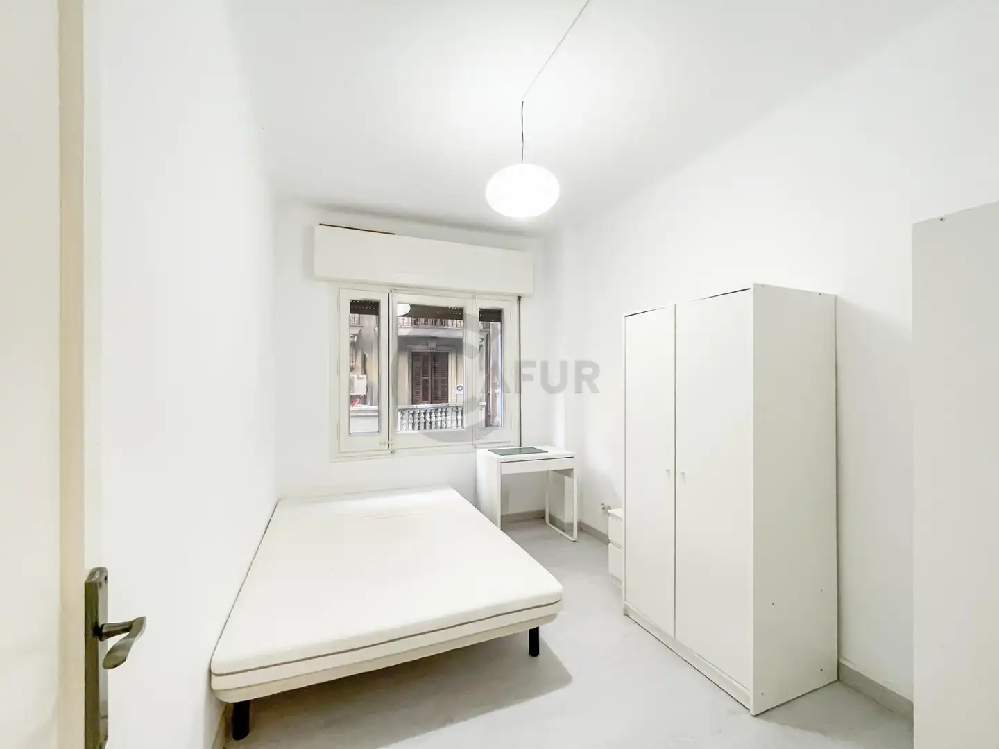 Bedroom of Flat for sale in Barcelona  with Parquet flooring and Furnished