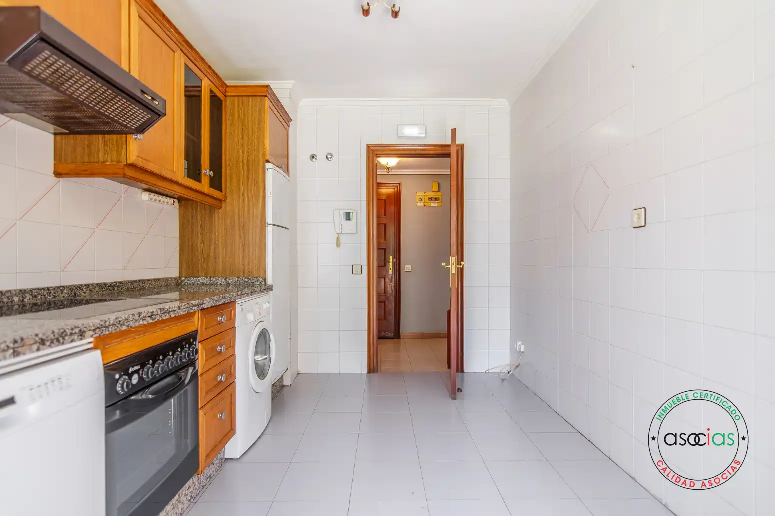 Kitchen of Flat for sale in Teverga  with Heating, Parquet flooring and Terrace