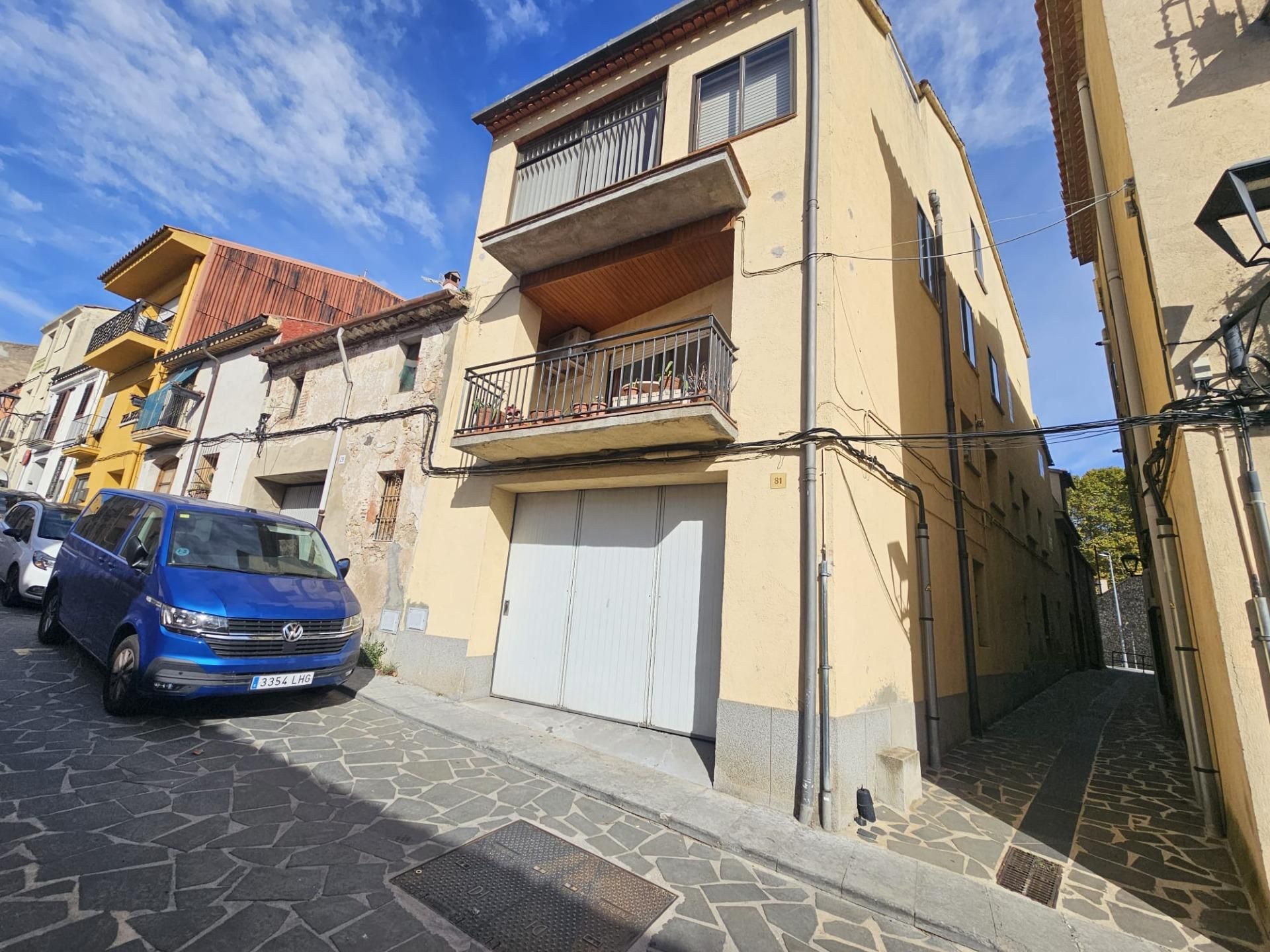 Exterior view of House or chalet for sale in Hostalric  with Air Conditioner, Heating and Terrace