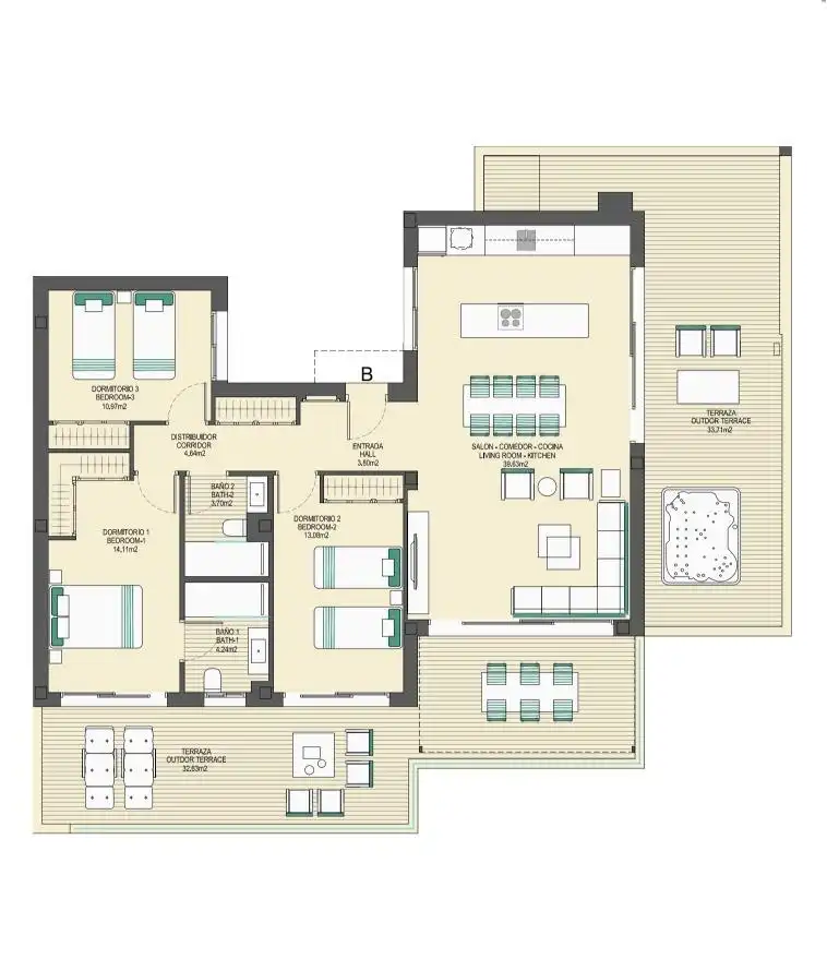 Wohnung mit Pool zum Verkauf in Casares Golf - Casares del Sol, imagen 19