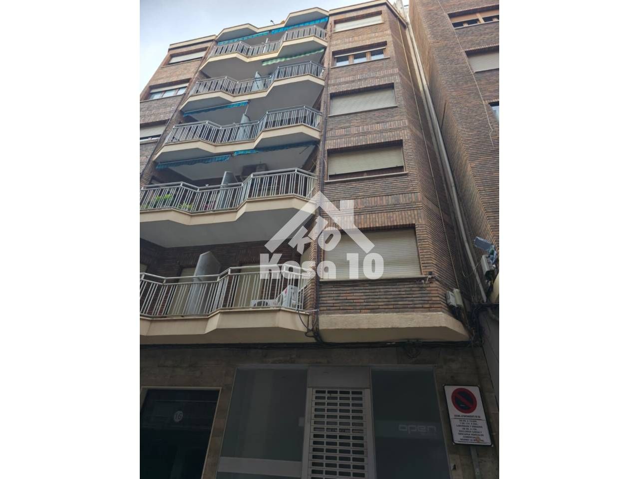 Vista exterior de Piso de alquiler en Ibi con Terraza, Amueblado y Balcón