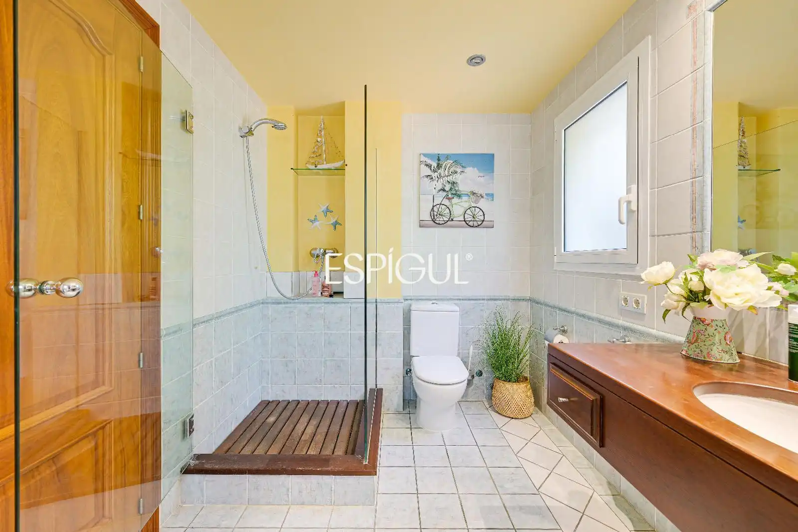 Baño de Casa o chalet en venta en Mont-ras con Aire acondicionado, Calefacción y Parquet