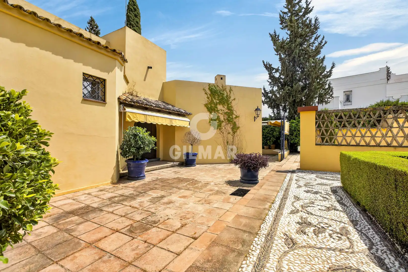 Garden of Houses for sale in Tomares  with Heating, Private garden and Swimming Pool