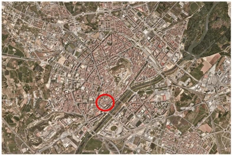 Vista exterior de Edifici en venda en  Lleida Capital