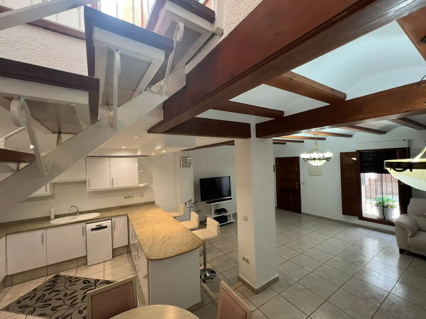 Kitchen of Houses for sale in Oliva  with Air Conditioner and Terrace
