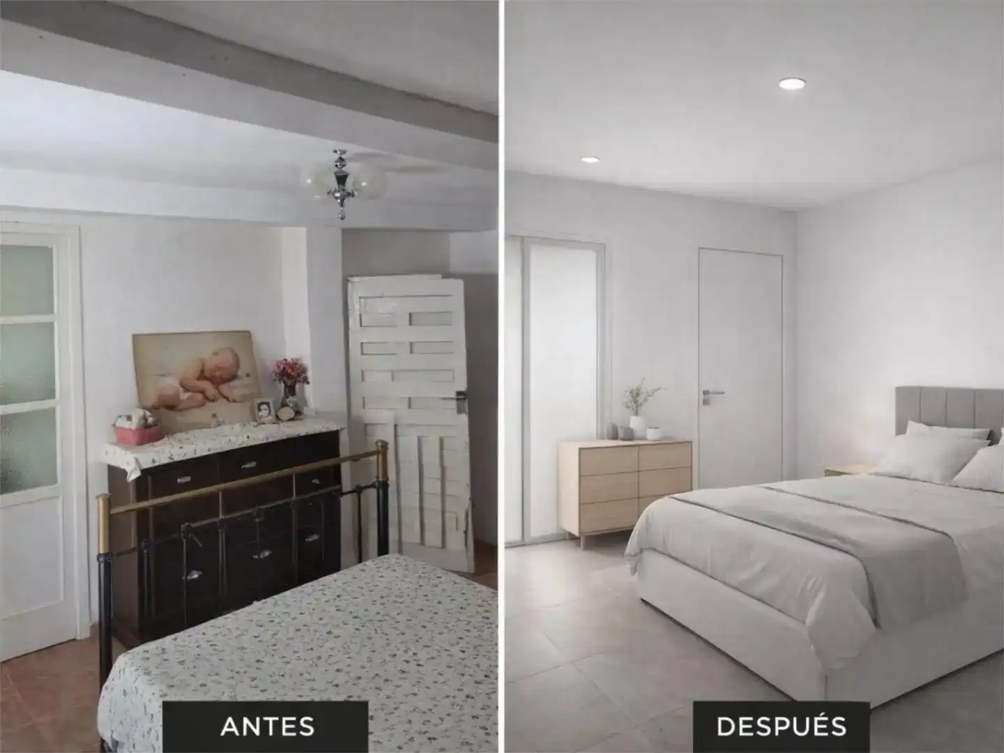 Dormitori de Casa adosada en venda en Sacedón