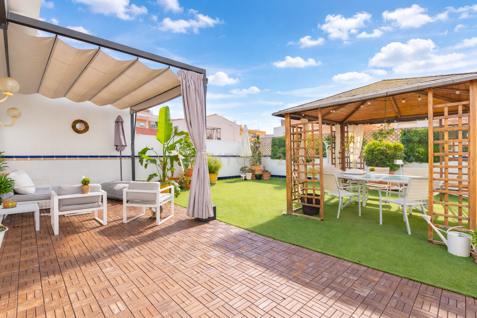 Terrace of Houses for sale in Albal  with Air Conditioner, Private garden and Storage room