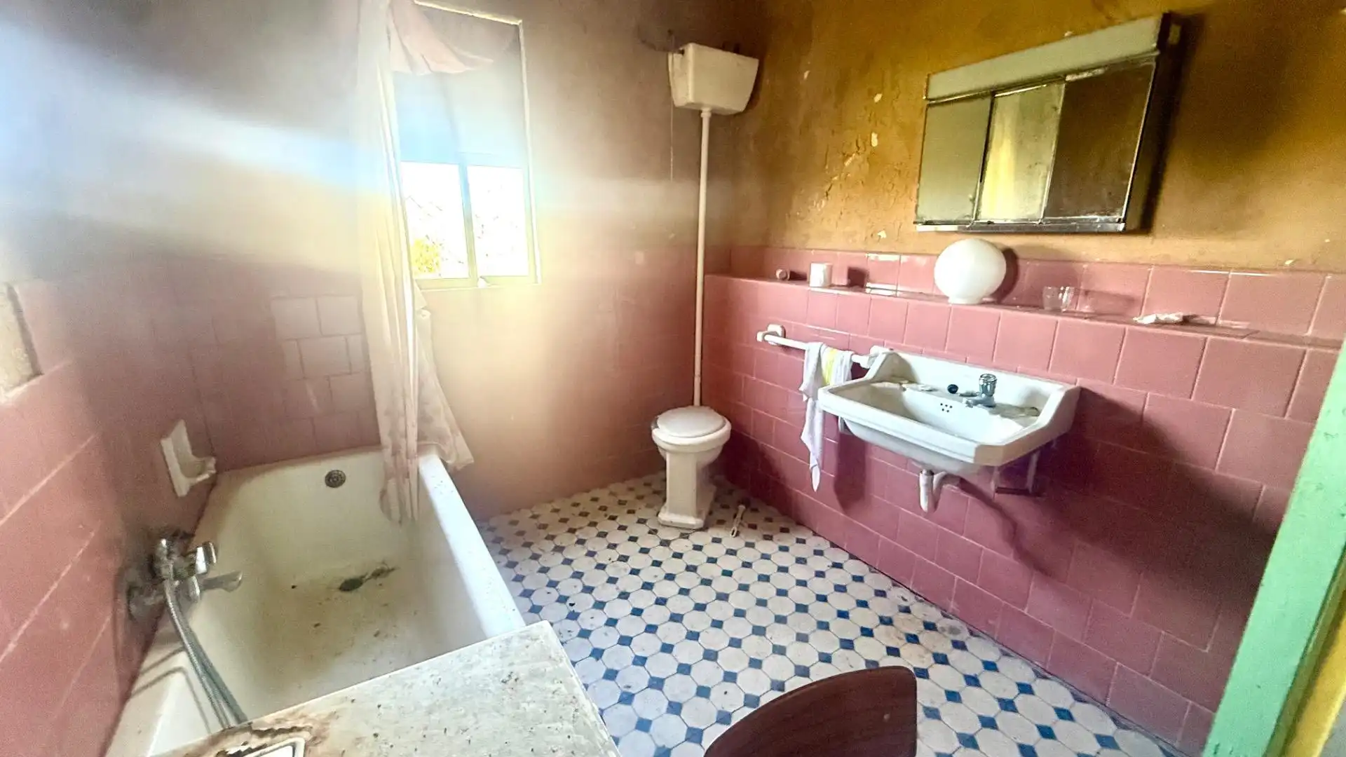 Baño de Casa o chalet en venta en Piñor con Jardín privado, Terraza y Amueblado