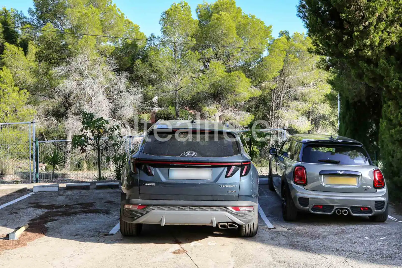 Parkplatz von Wohnungen zur Miete in Altea mit Klimaanlage, Heizung und Terrasse