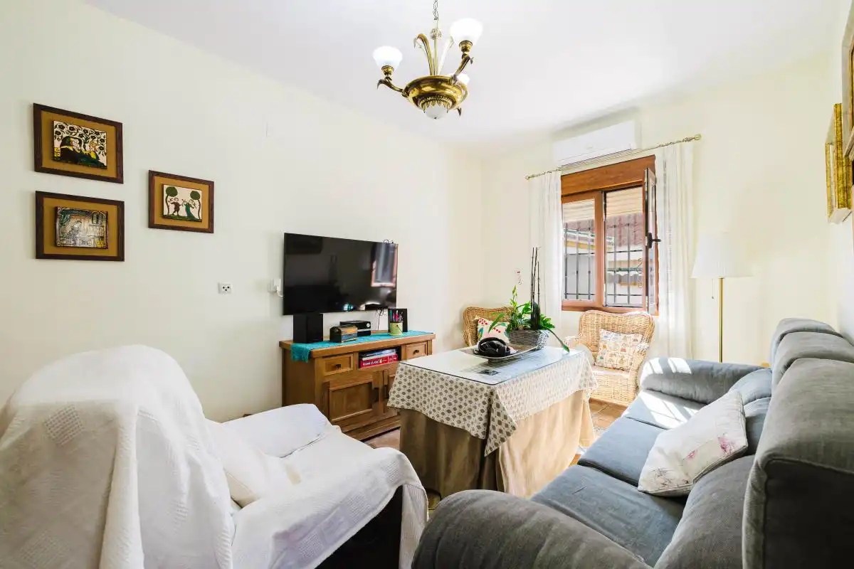 Sala d'estar de Casa o xalet en venda en Málaga amb Aire condicionat i Calefacció