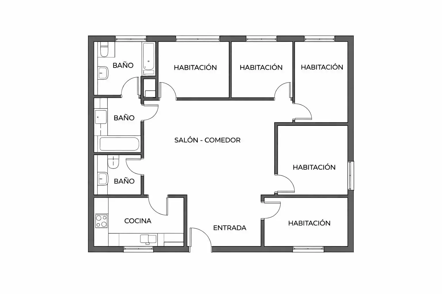 Haus oder Chalet zum Verkauf in Roses mit Privatgarten, Terrasse und Möbliert