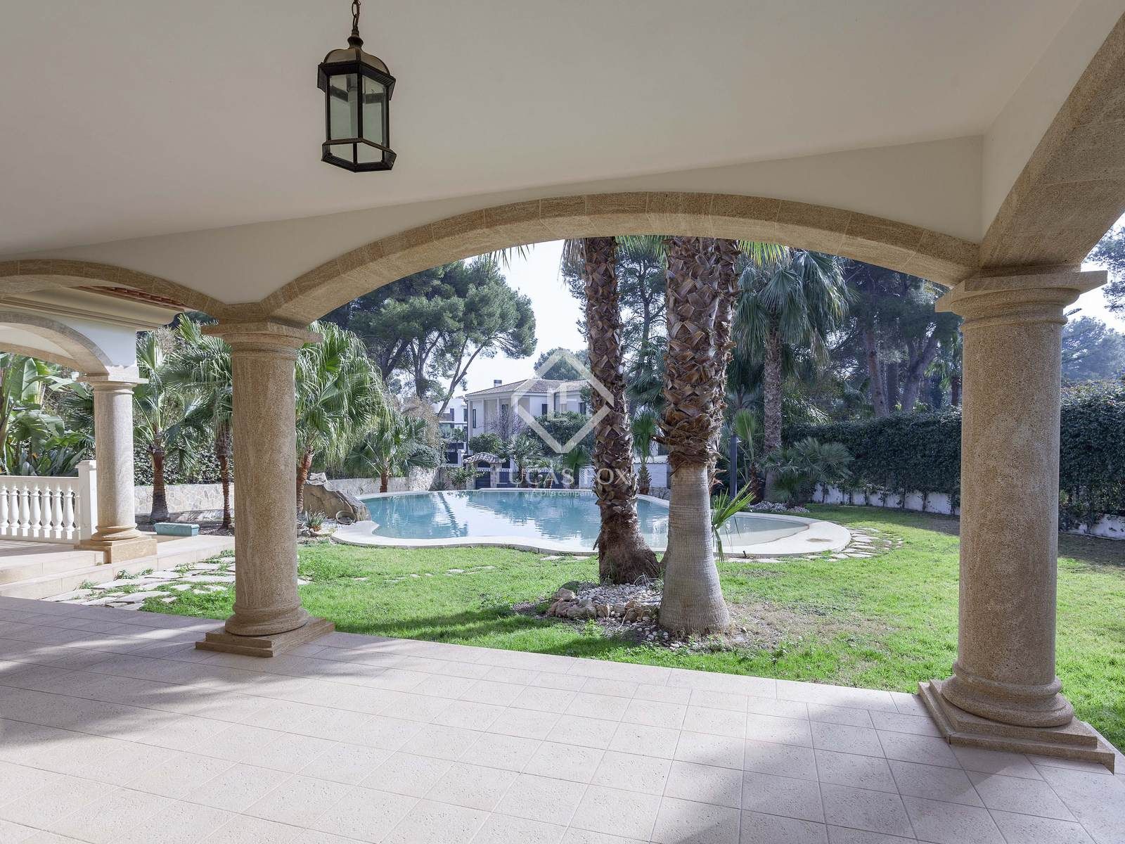 Jardí de Casa o xalet en venda en Rocafort amb Aire condicionat, Calefacció i Jardí privat