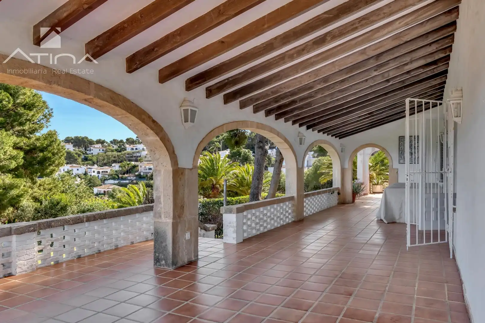 Terraza de Casa o chalet en venta en Jávea / Xàbia con Jardín privado, Terraza y Piscina