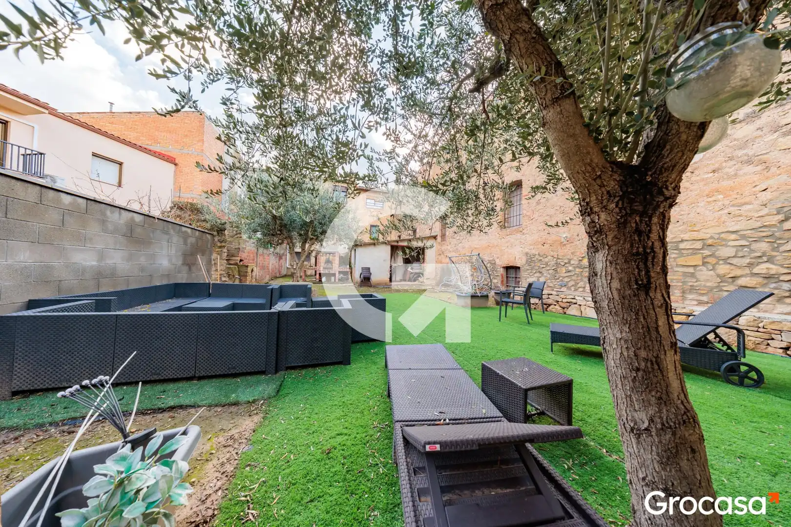 Jardí de Casa o xalet en venda en Vimbodí i Poblet amb Aire condicionat, Calefacció i Jardí privat