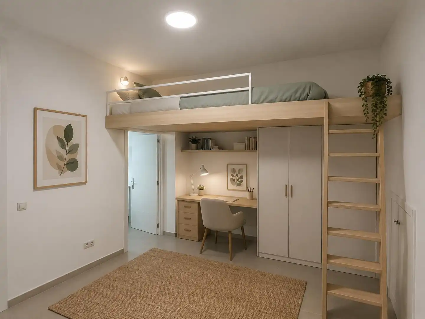Bedroom of Flat for sale in Sabadell  with Air Conditioner and Heating