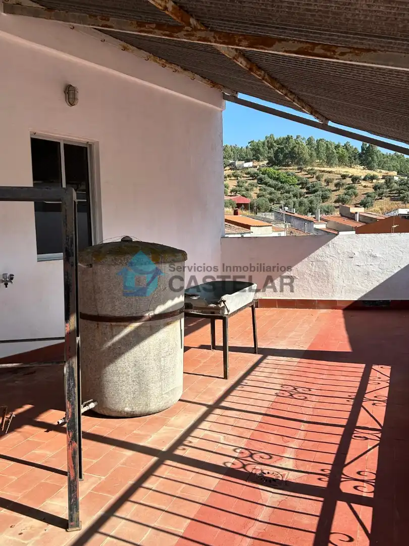 Terraza de Casa adosada en venta en Salvaleón con Amueblado