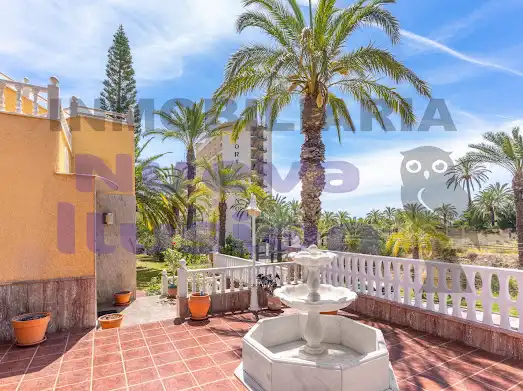 Exterior view of Houses for sale in Roquetas de Mar  with Air Conditioner, Heating and Private garden