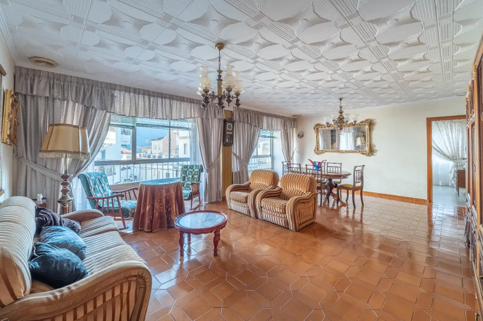 Sala de estar de Piso en venta en Órgiva con Terraza