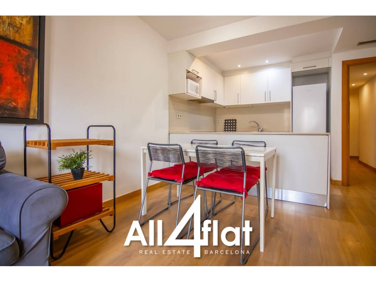 Exterior view of Flat to rent in  Barcelona Capital  with Parquet flooring, Furnished and Alarm
