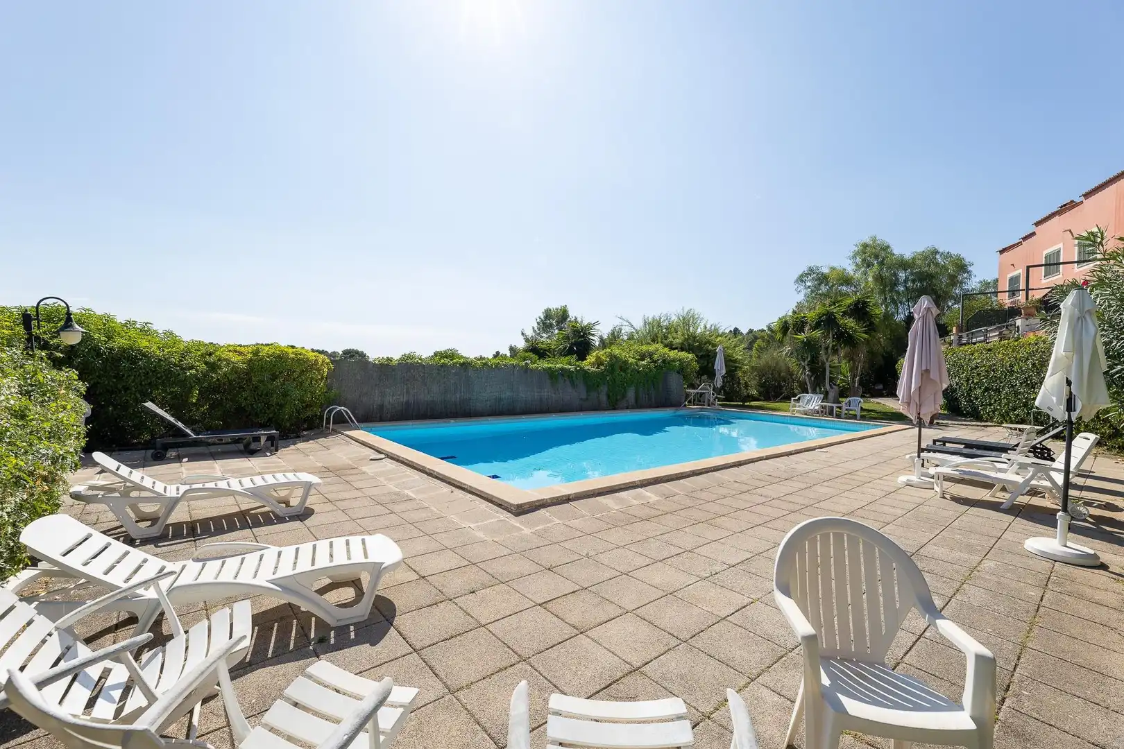 Piscina de Casa o xalet en venda en  Palma de Mallorca amb Jardí privat, Terrassa i Balcó