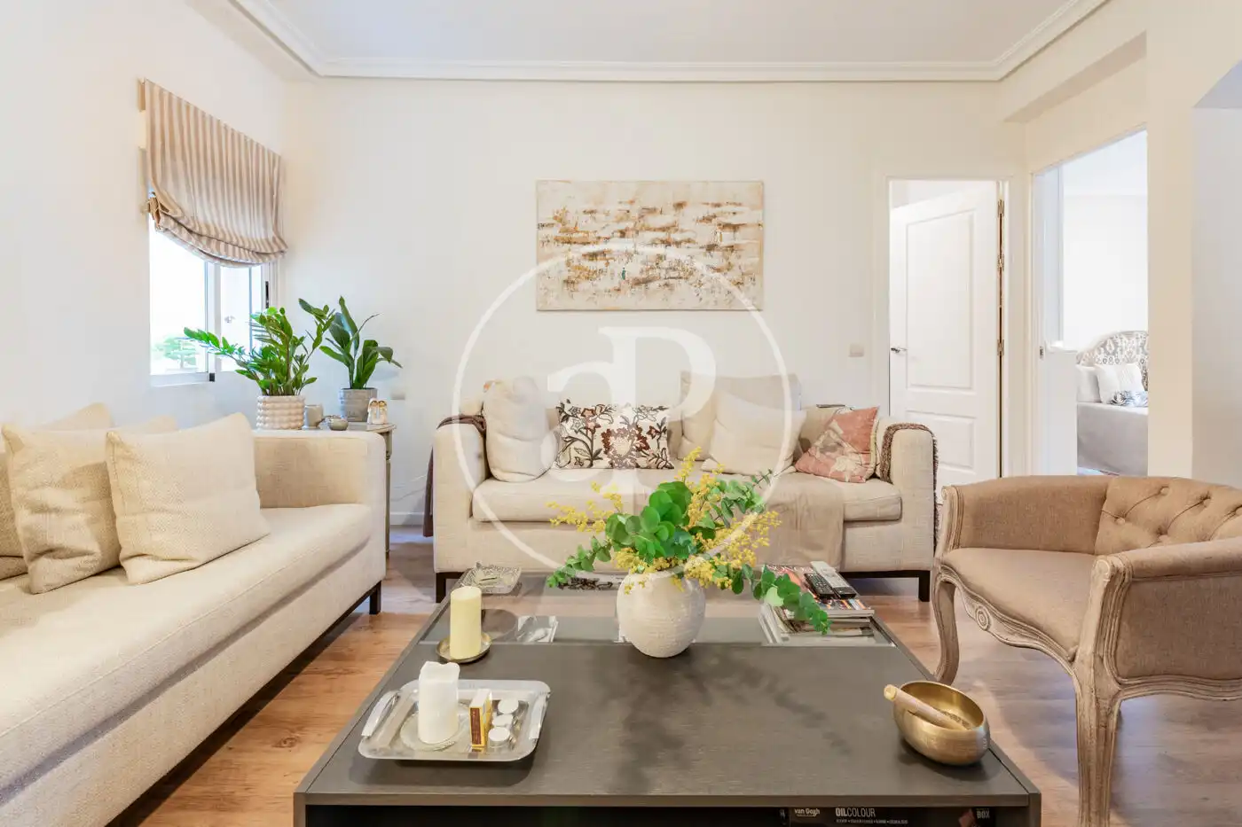 Sala de estar de Piso en venta en Madrid con Aire acondicionado, Calefacción y Balcón
