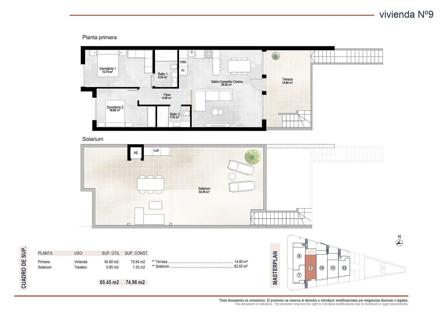 Appartement compact avec terrasse à vendre à San Pedro del Pinatar, imagen 15