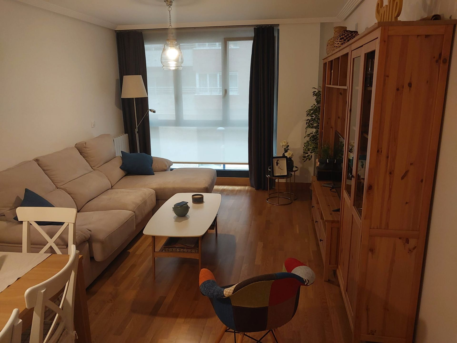 Living room of Flat to rent in Bilbao   with Heating and Furnished