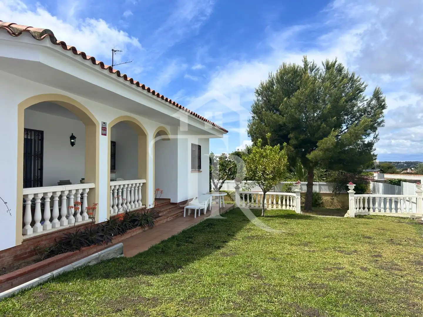 Exterior view of Houses for rent in Roda de Berà  with Private garden, Swimming Pool and Furnished