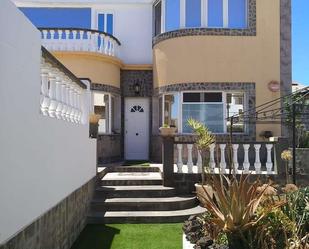 Exterior view of House or chalet for sale in San Bartolomé  with Private garden, Furnished and Microwave