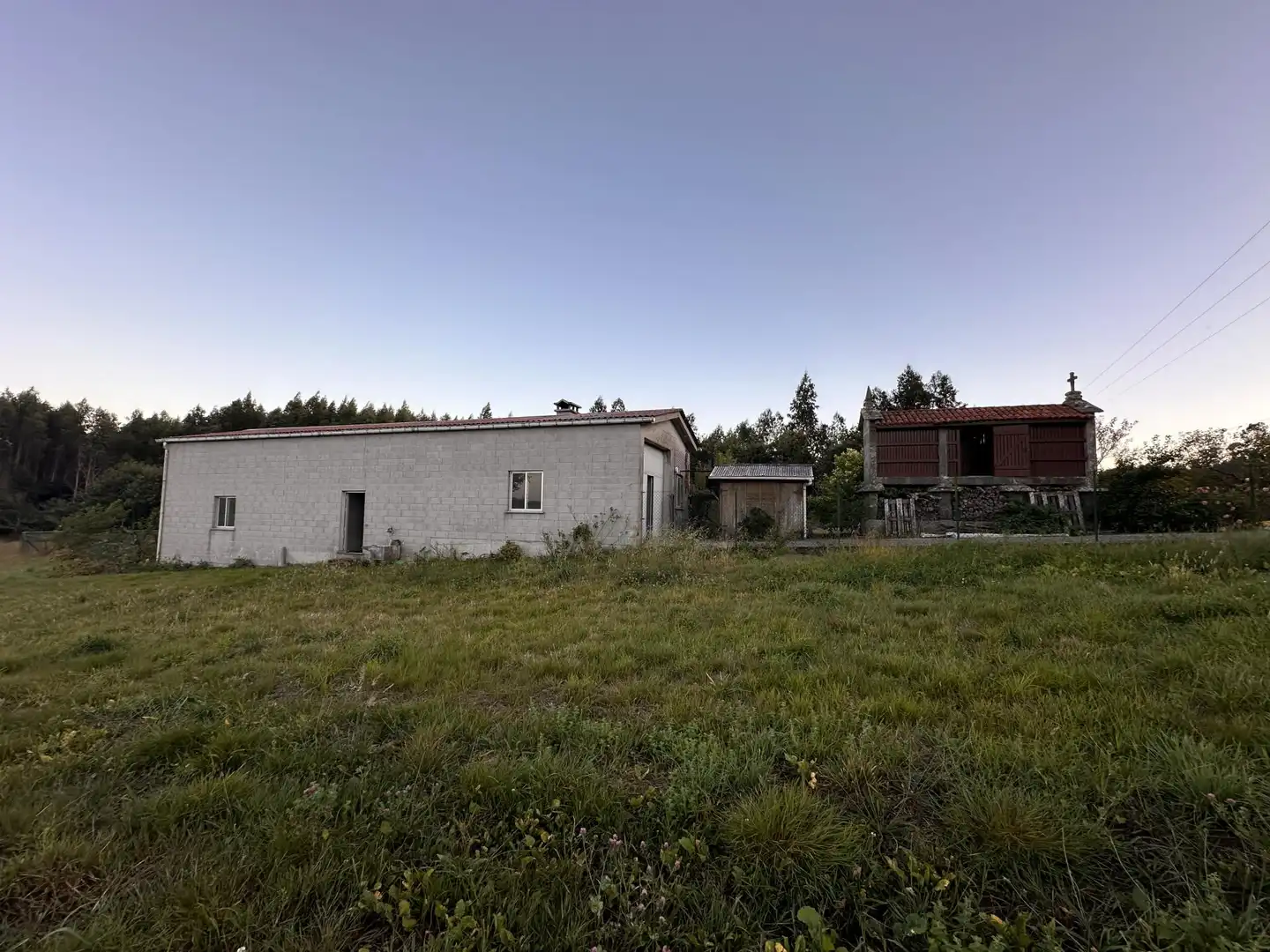 Vista exterior de Finca rústica en venta en A Baña  