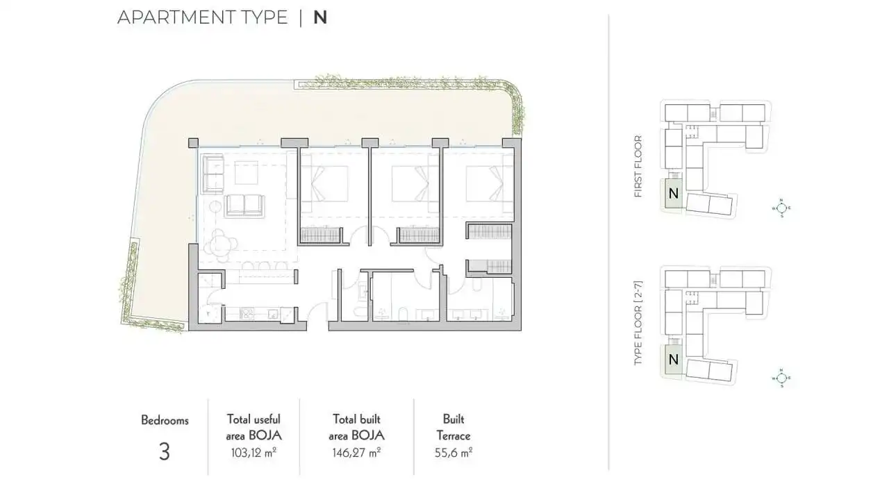 Apartamento con jardín en venta en Castillo Sohail - Myramar, imagen 37