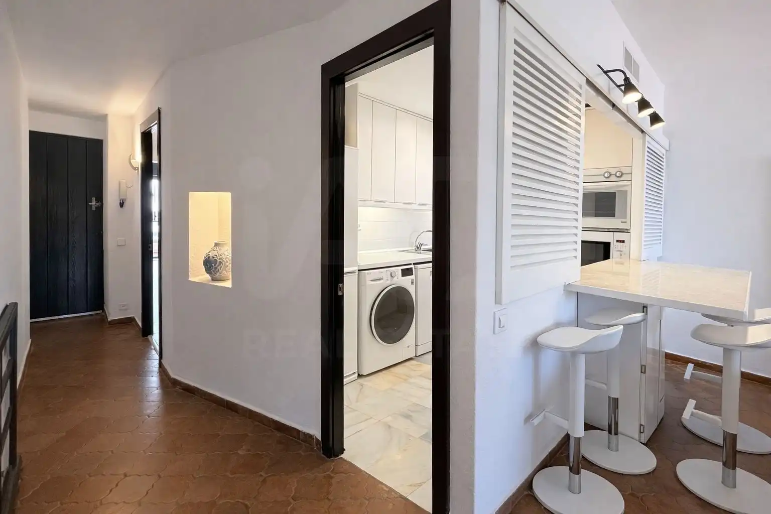 Kitchen of Flat for sale in Marbella  with Air Conditioner and Terrace