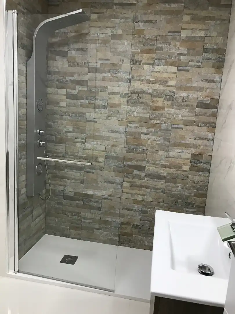 Bathroom of Flat for rent in Tarragona  with Air Conditioner, Terrace and Oven