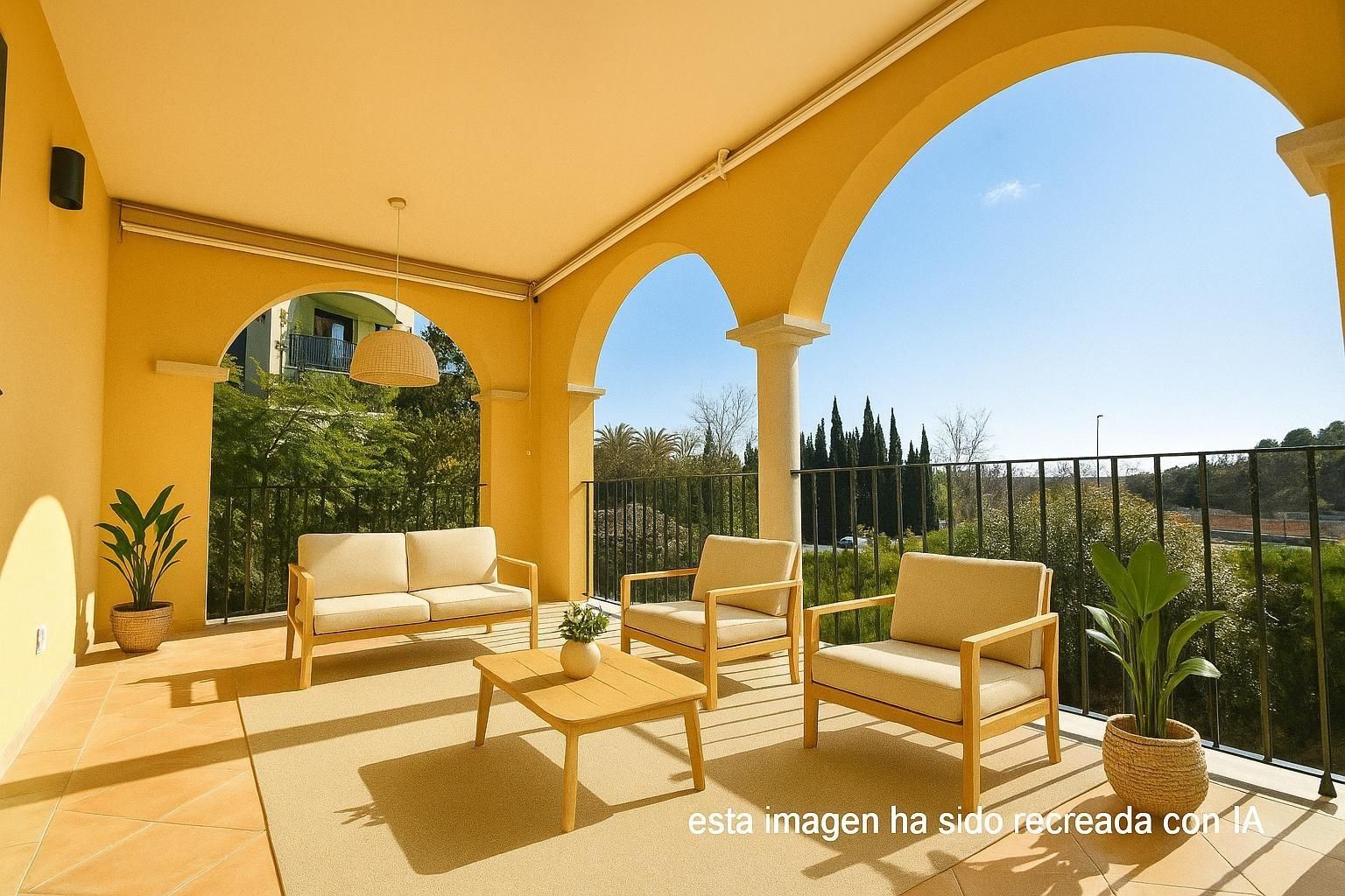 Terrace of Flat for sale in  Palma de Mallorca  with Air Conditioner, Heating and Private garden