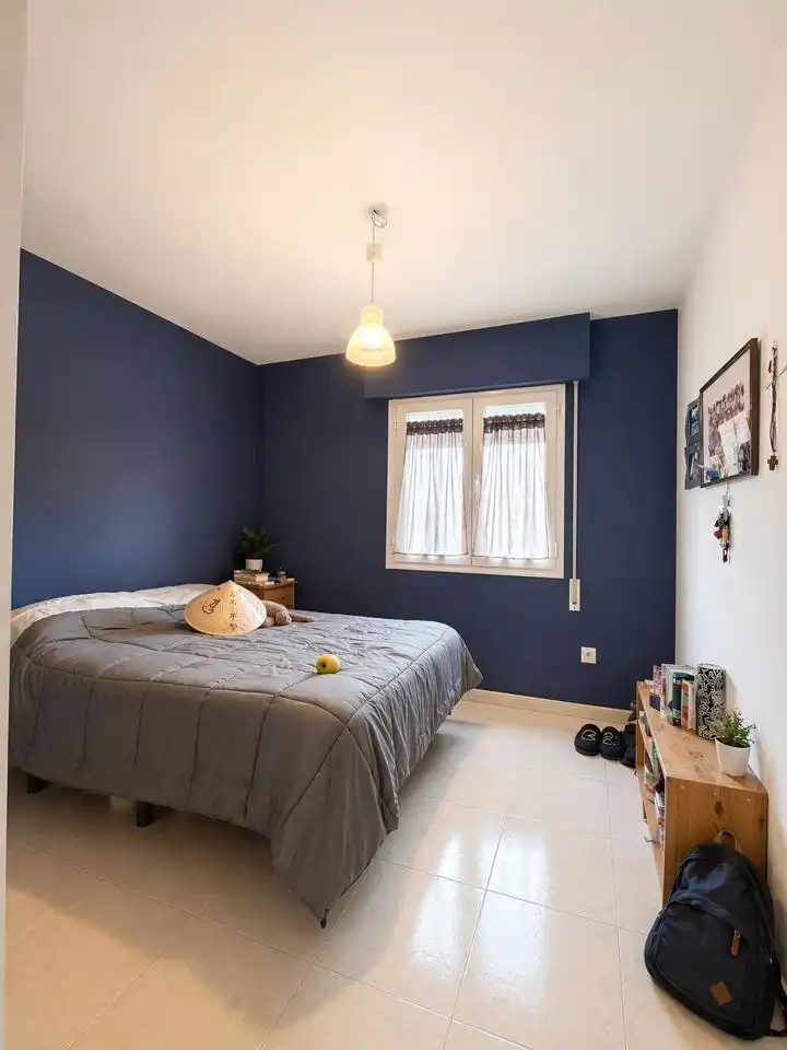 Dormitori de Casa adosada en venda en Palazuelos de Eresma amb Calefacció, Jardí privat i Terrassa