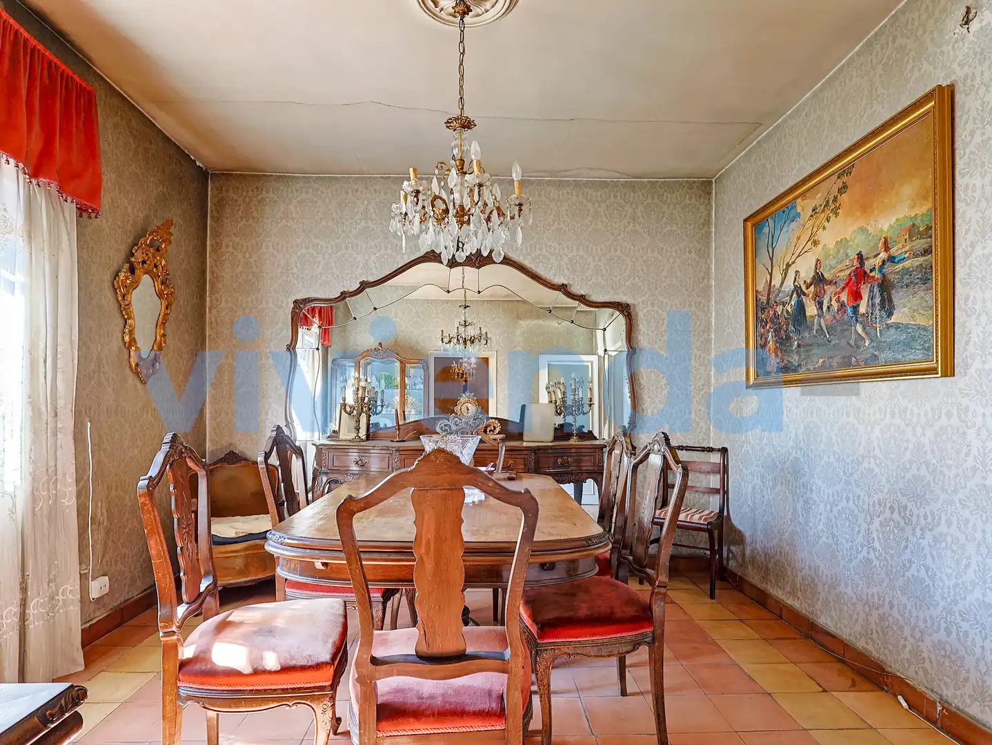 Dining room of Flat for sale in Madrid  with Heating, Terrace and Storage room