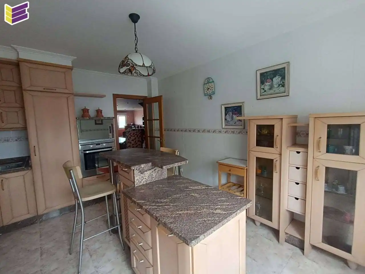 Kitchen of Duplexes for sale in Cambados  with Heating and Storage room