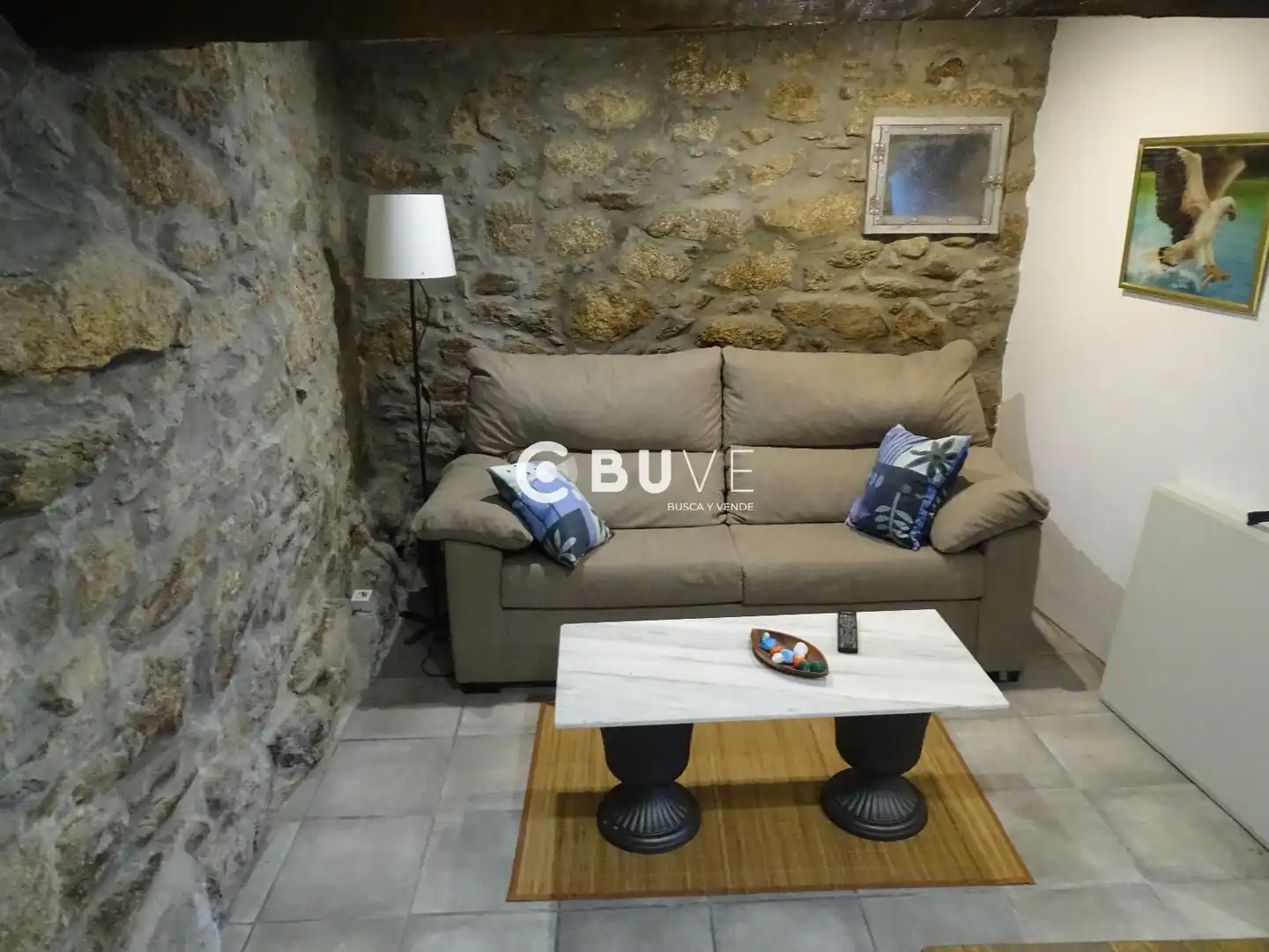 Sala de estar de Casa o chalet en venta en Moraña con Calefacción, Jardín privado y Parquet