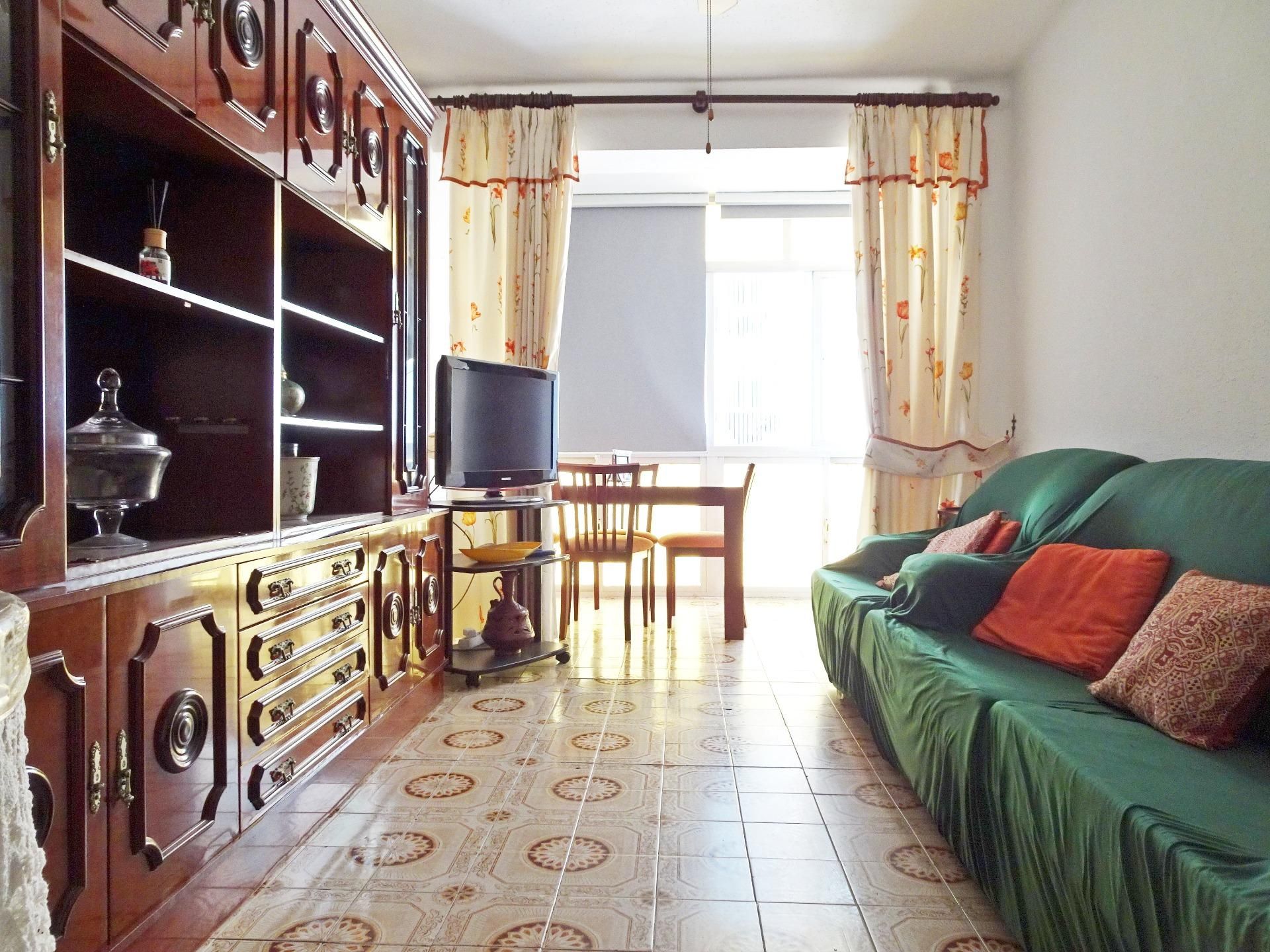 Living room of Flat for sale in Málaga Capital  with Terrace
