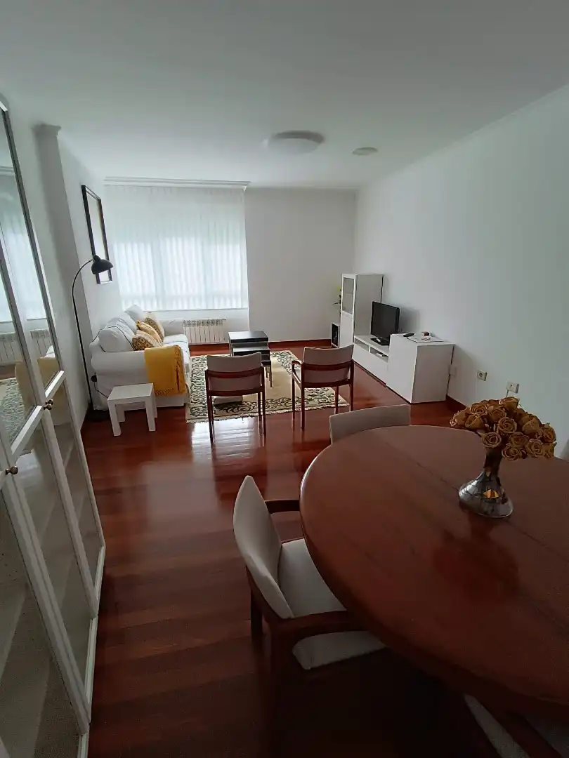 Living room of Apartments for rent in Lugo  with Heating, Storage room and Furnished