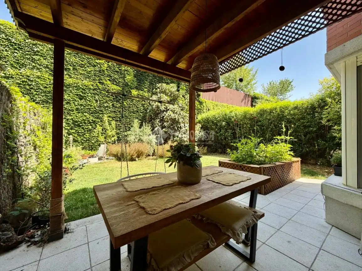 Terrace of Detached homes for sale in San Agustín del Guadalix  with Air Conditioner, Heating and Private garden