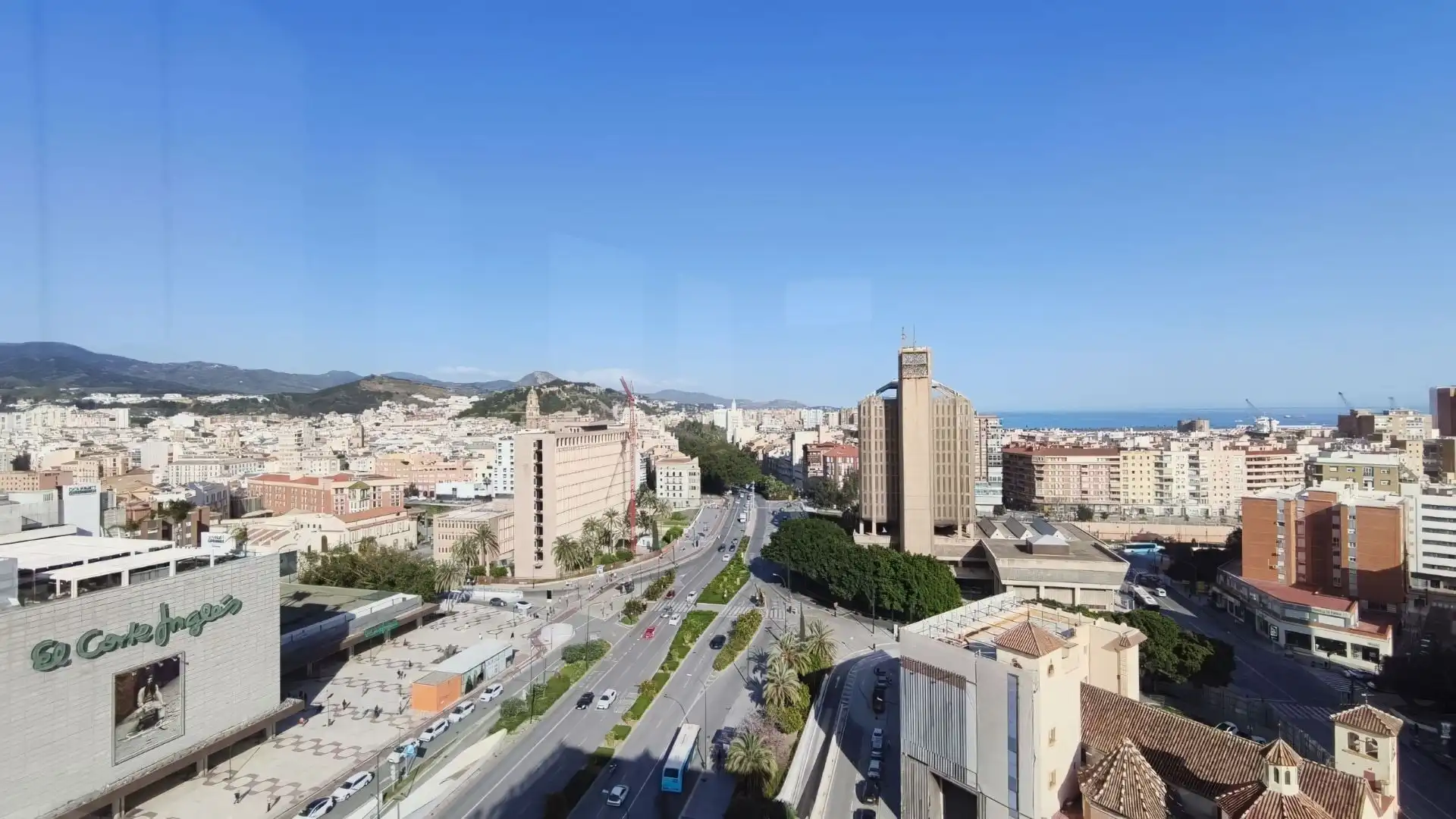 Vista exterior de Apartamento de alquiler en Málaga con Aire acondicionado y Calefacción